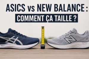 asics vs new balance taille